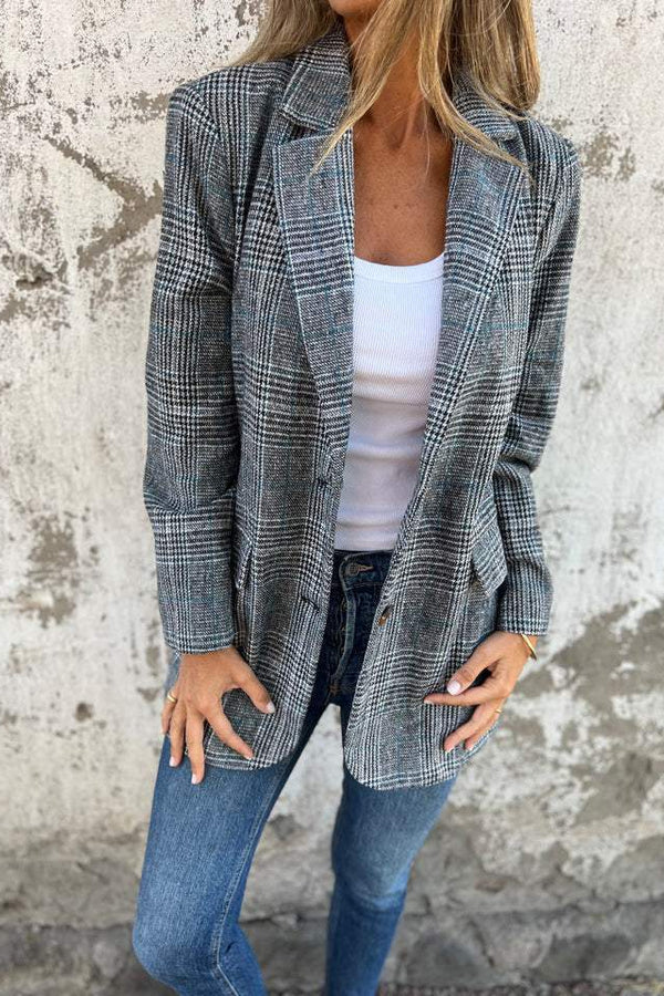 DANIELA – TIMELESS CHECK BLAZER