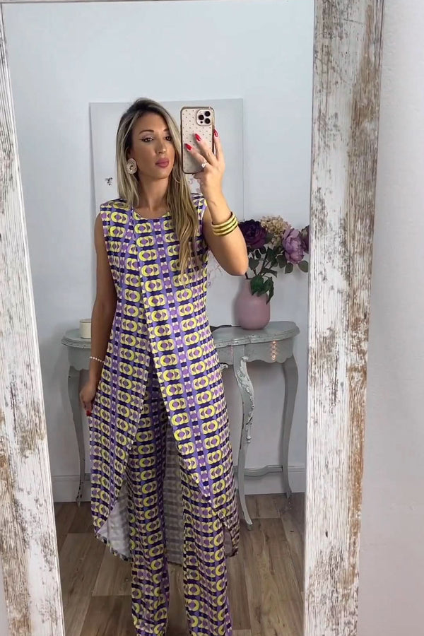 SKYE – PRINTED COMFY SUIT