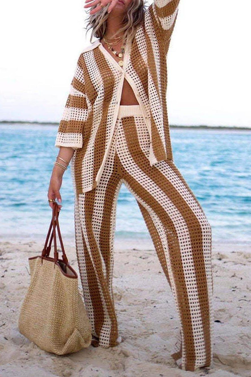 Amelia | Completo a righe elegante e confortevole