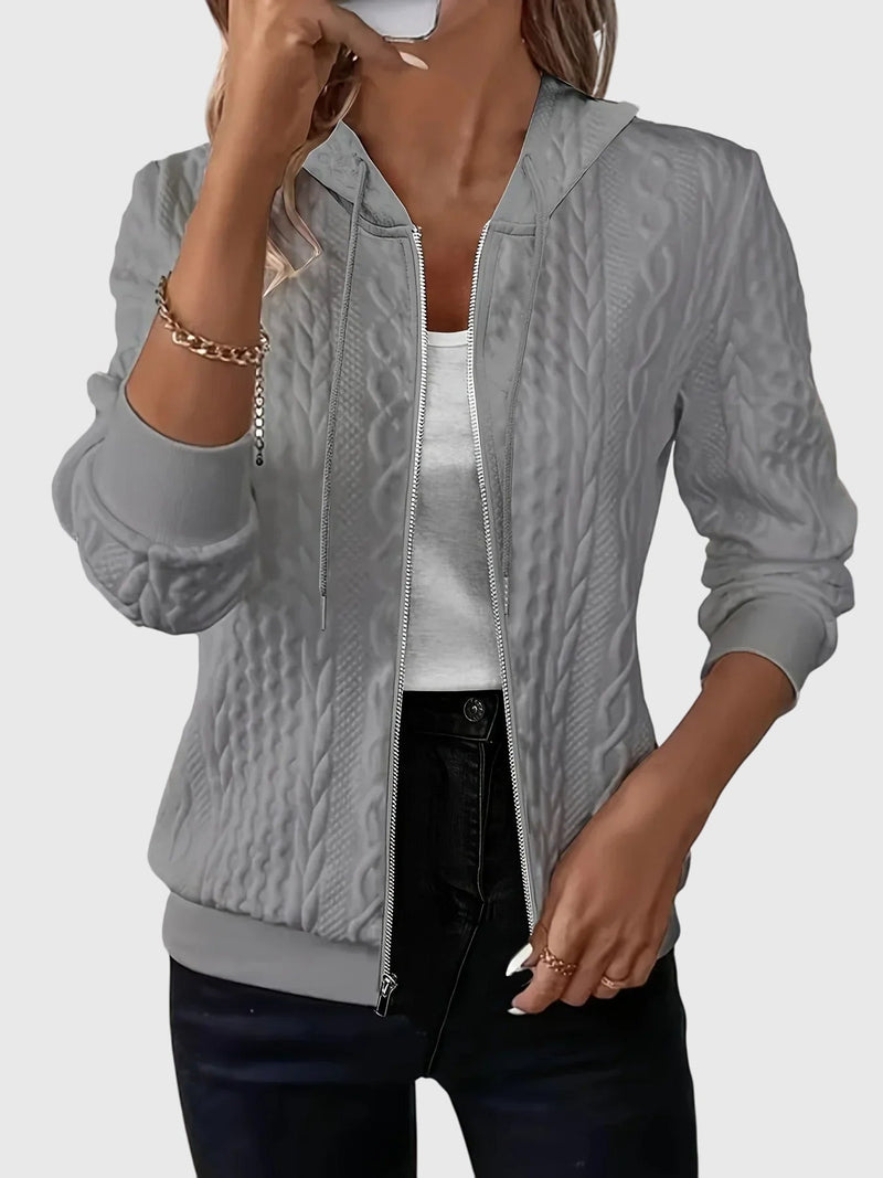 Lena™ - Sudadera con capucha y cremallera