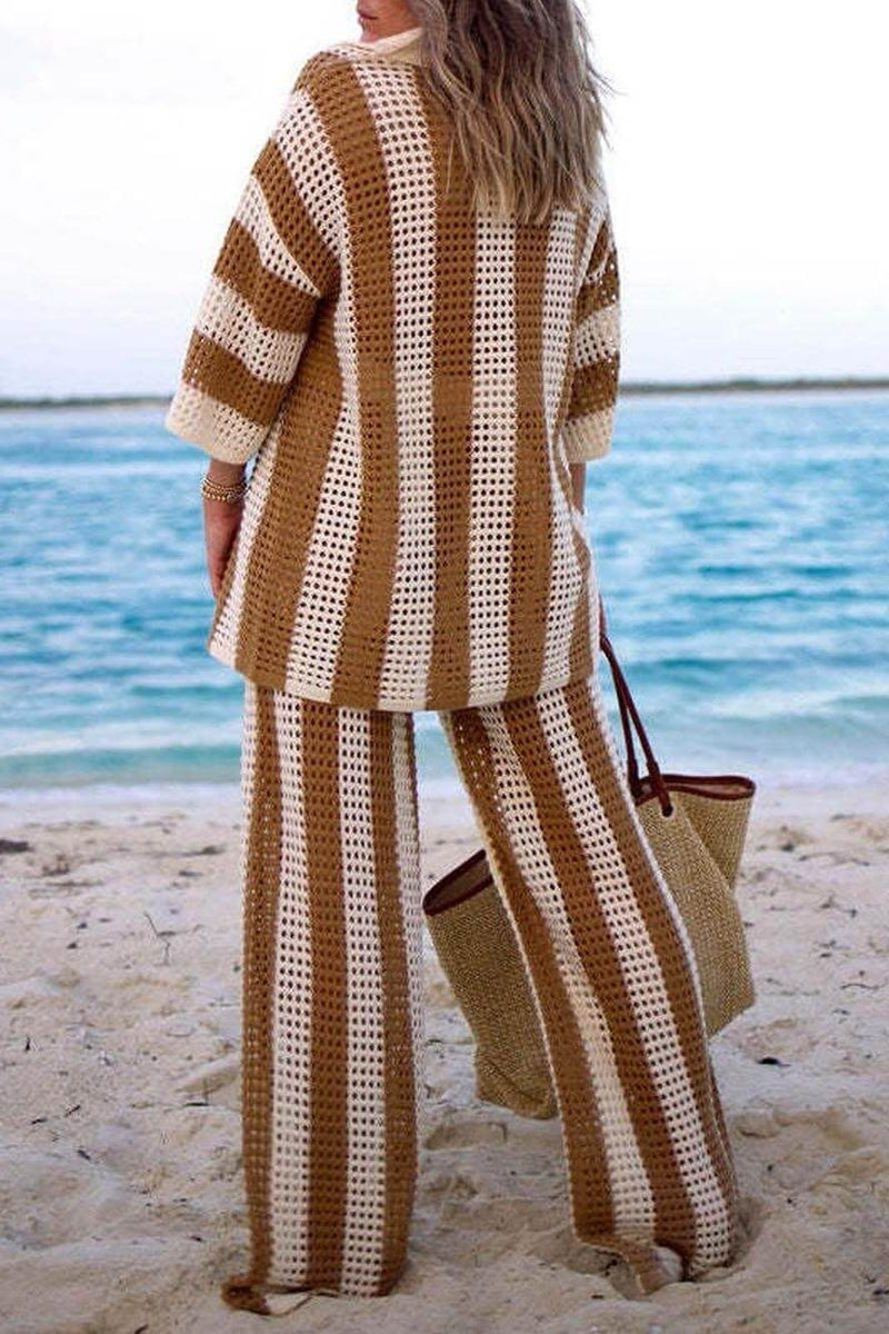 Amelia | Completo a righe elegante e confortevole