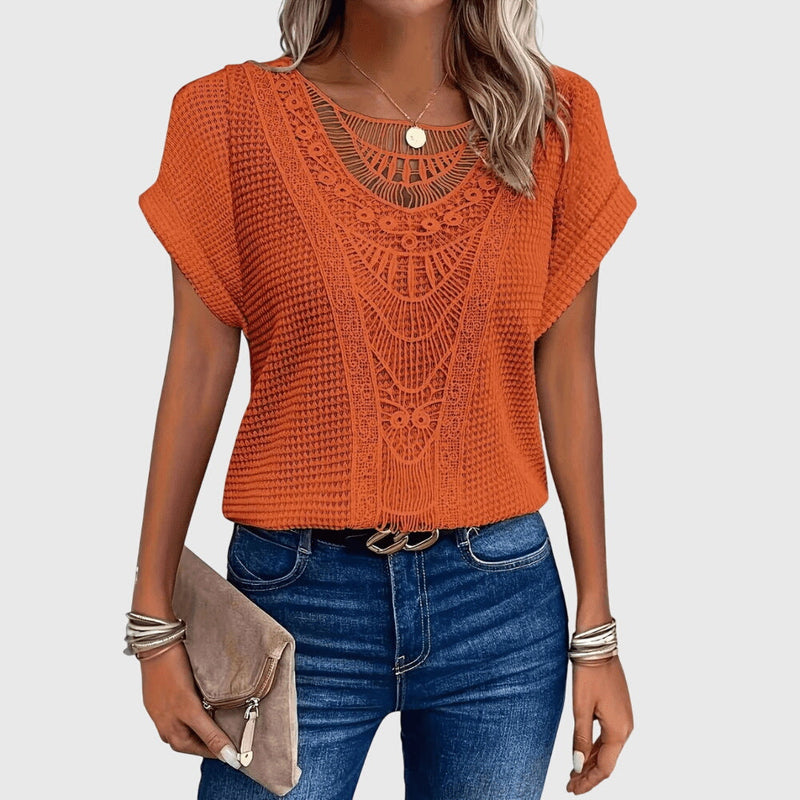 Pearl™ | Elegante blusa estilo ibicenco