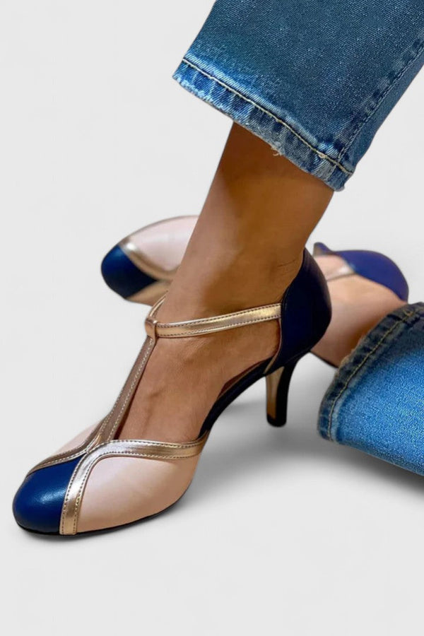 ALISSON – ELEGANT T-STRAP HEELS