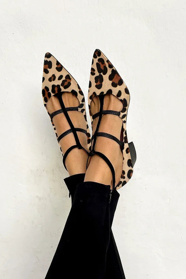 DIANA – STRAPPY POINTED-TOE HEELS
