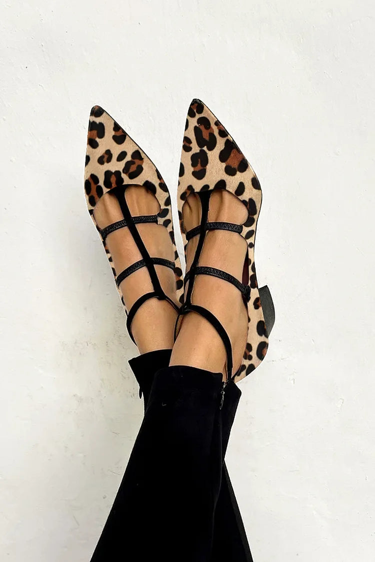 DIANA – STRAPPY POINTED-TOE HEELS