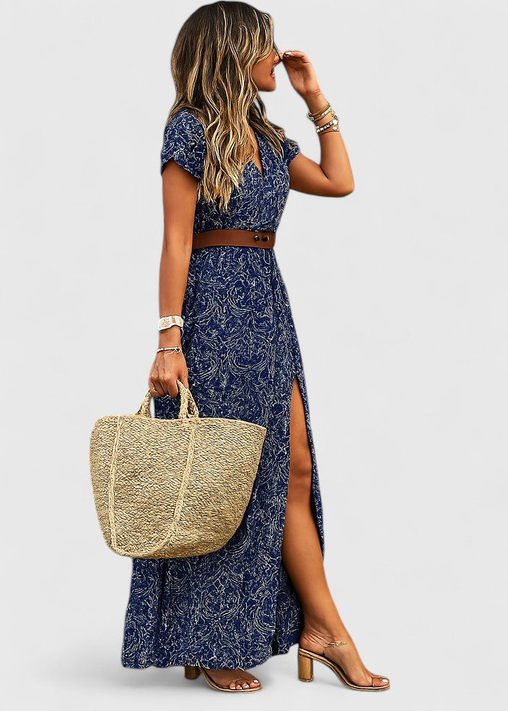 Lorraine | Elegante abito lungo boho