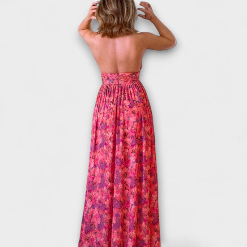 Vera - Abito elegante con motivo floreale