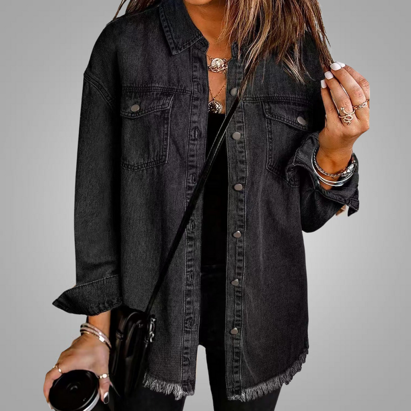 Roxanne | Giacca di jeans casual ed elegante