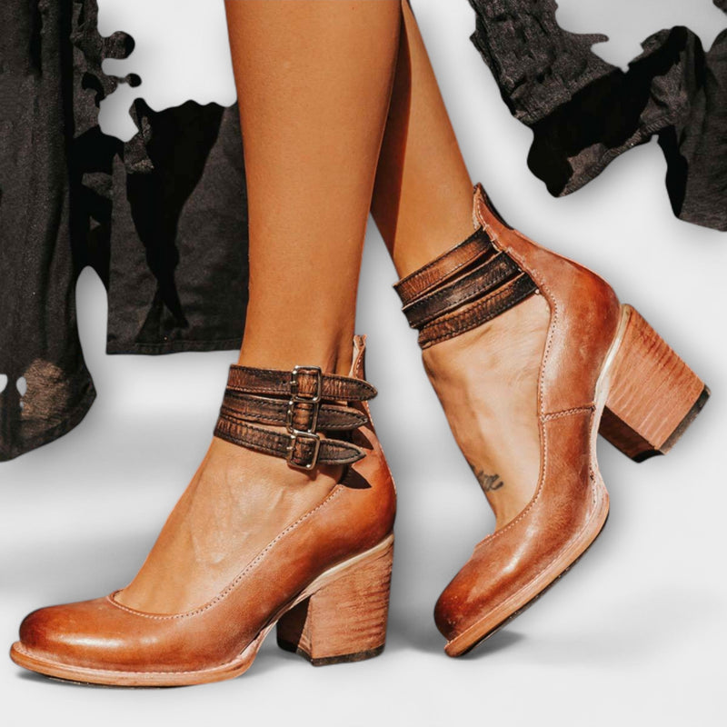 Marisa - Women's Shoes with Triple Strap