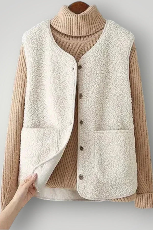 Layla™ - Versatile Chic Wool Vest