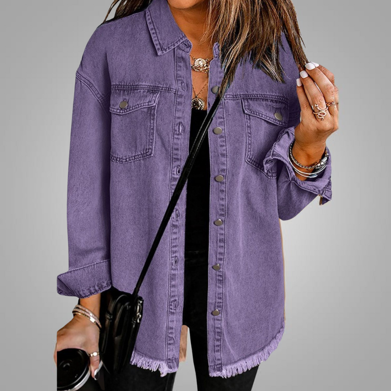 Roxanne | Giacca di jeans casual ed elegante