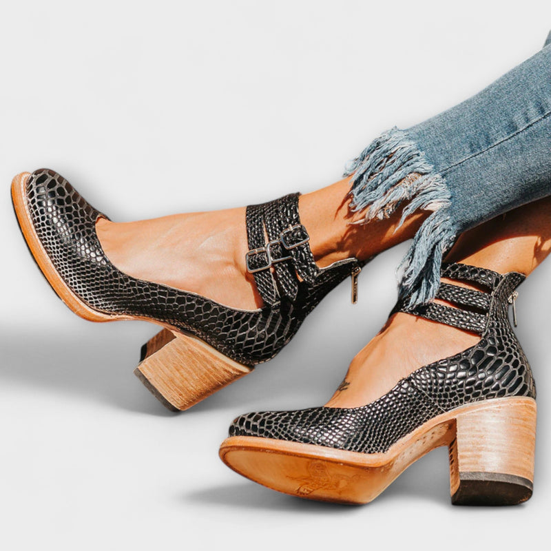 Marisa - Women's Shoes with Triple Strap