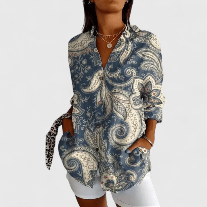 Katarine | Blusa floral elegante