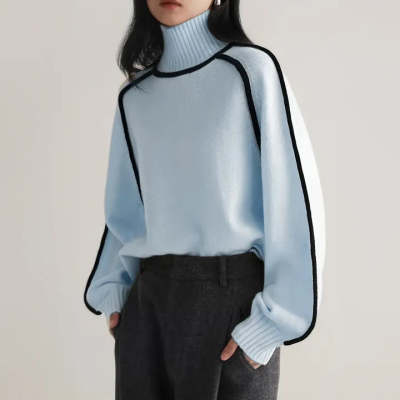 Claire - Maglione dolcevita chic 