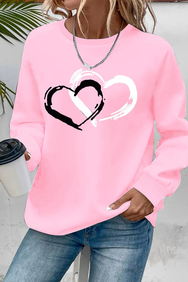 Sharyn - Elegante maglione a cuore