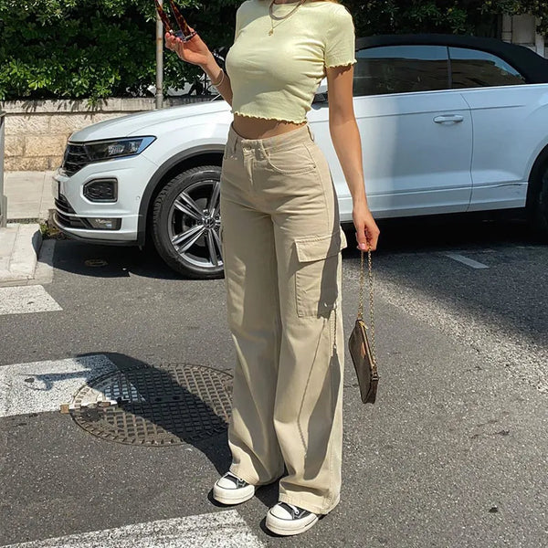 JADWIGA – PANTALONI CARGO REGOLABILI DA DONNA 