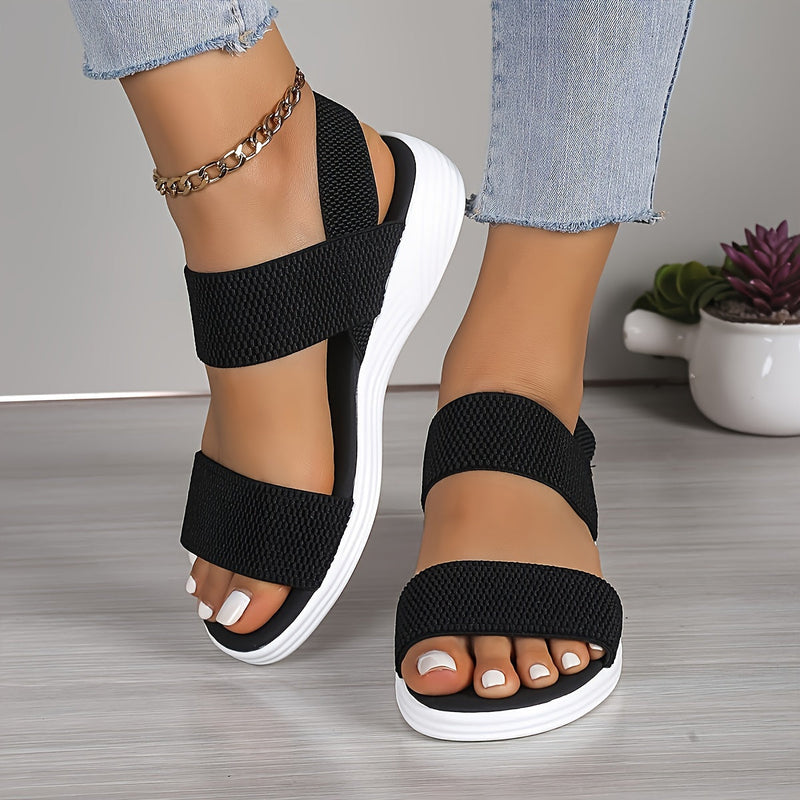 Sandali elasticizzati leggeri Emila