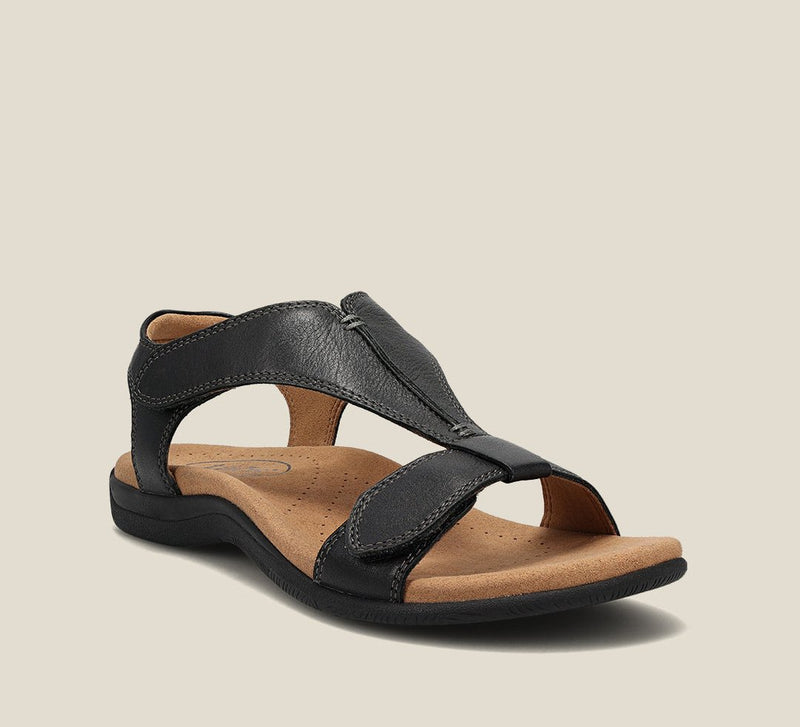 Alina - Sandali ortopedici casual in pelle