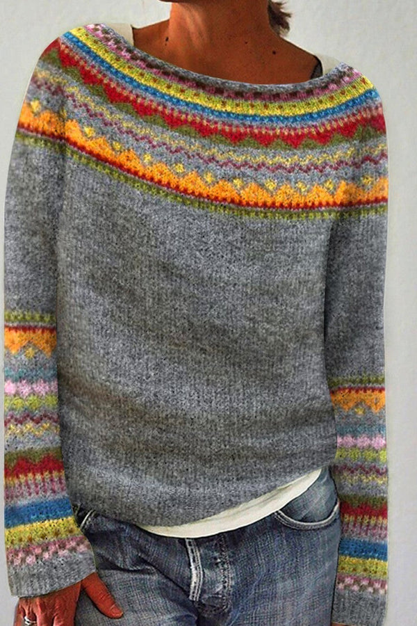 Emily™ - Comfortable Retro Sweater