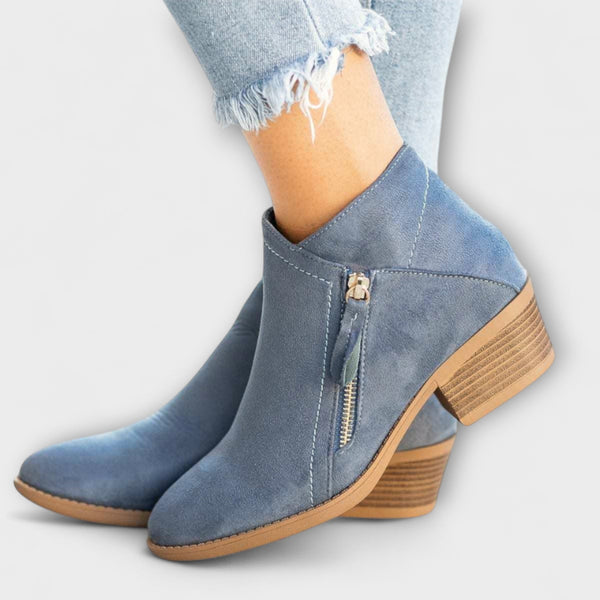 Olivia - Artivole Boots with Wide Heels