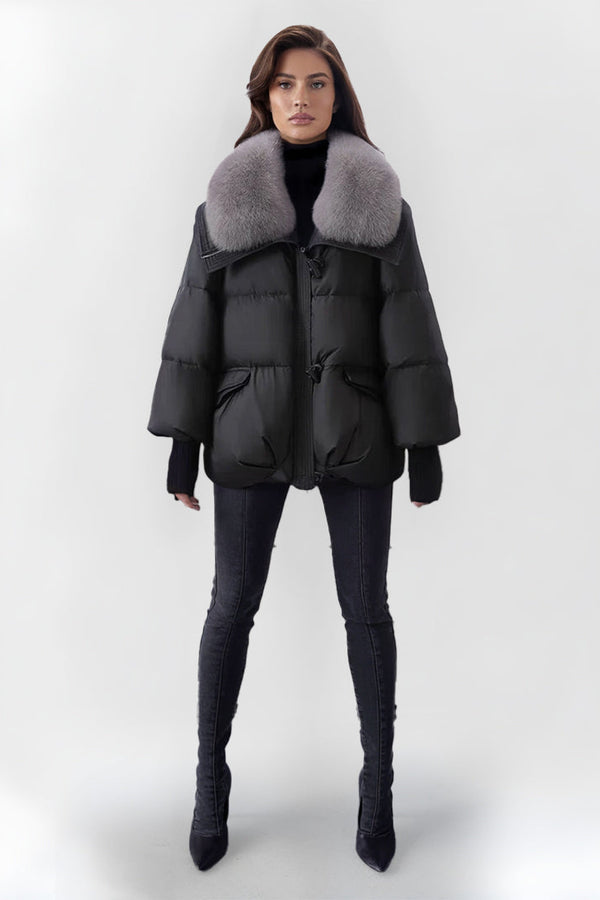 Monika™ - The Elegant Faux Fur Coat