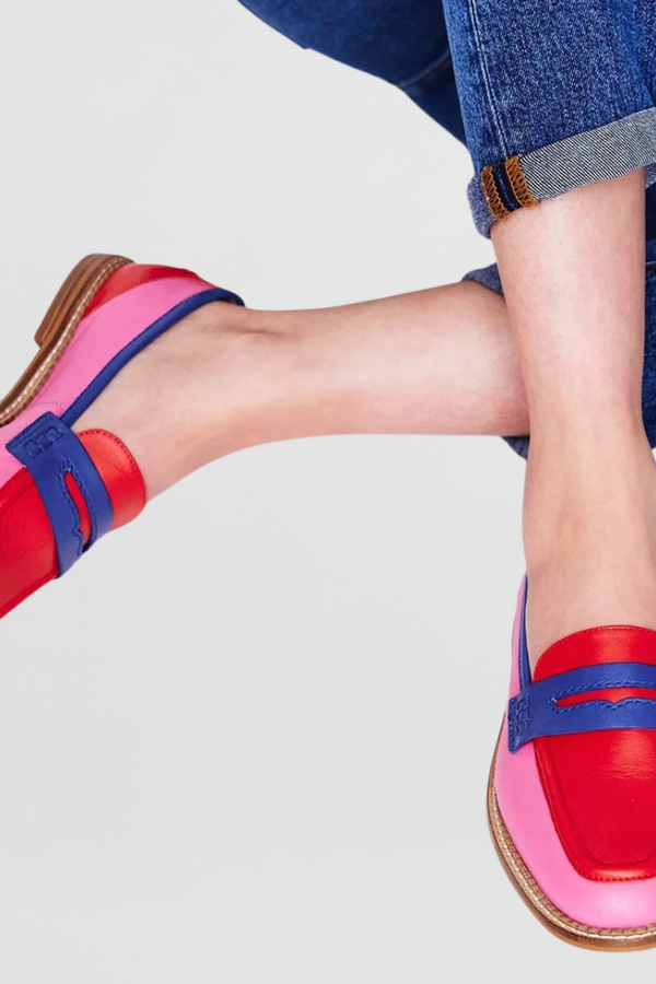 Happy Colorful Moccasins