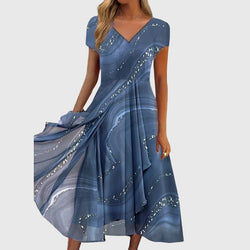 Aubrielle™ | Abito midi fluido