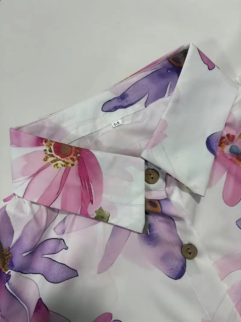 Marisse | Elegante camicetta floreale 