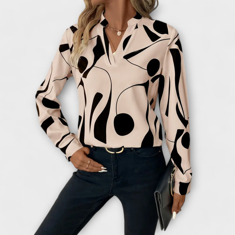 Blusa elegante con diseño Lara™