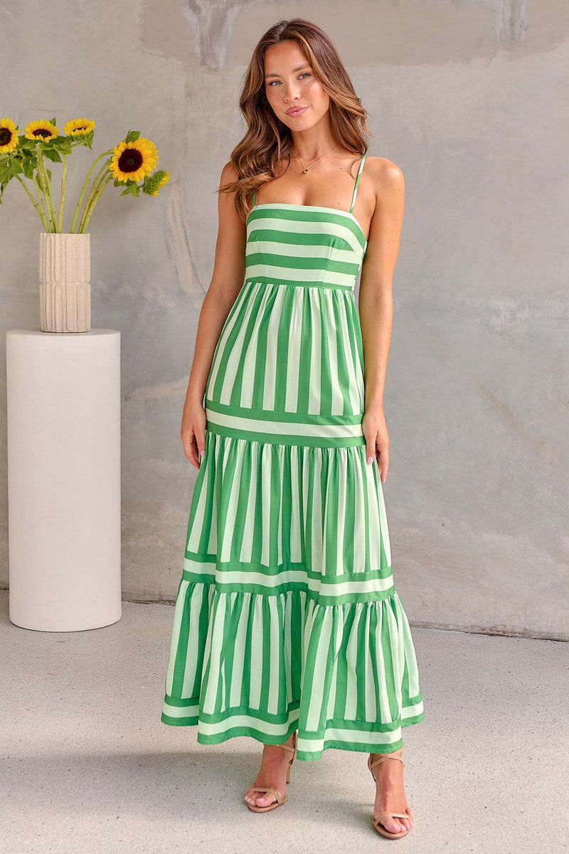 Coastal Vibes Maxi Dress – Comfort & Color in One