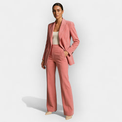 Conjunto de abrigo y pantalón