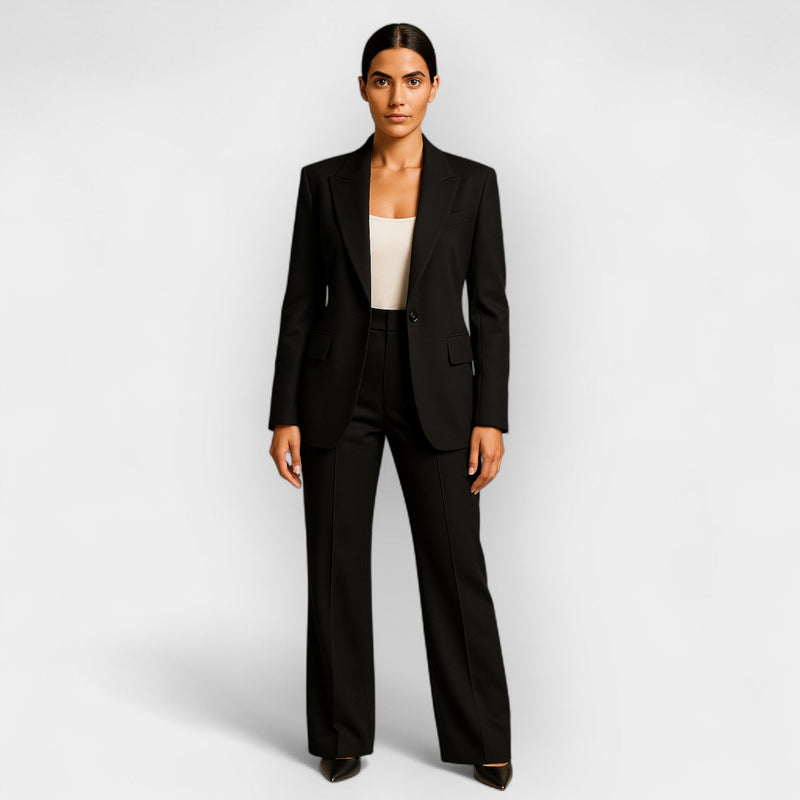 Conjunto de abrigo y pantalón
