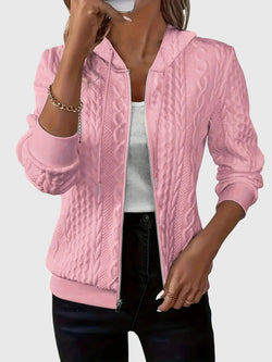 Lena™ - Sudadera con capucha y cremallera