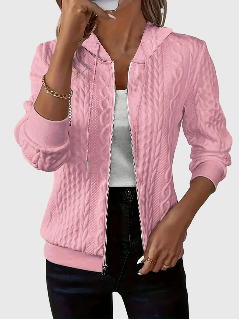 Lena™ - Sudadera con capucha y cremallera