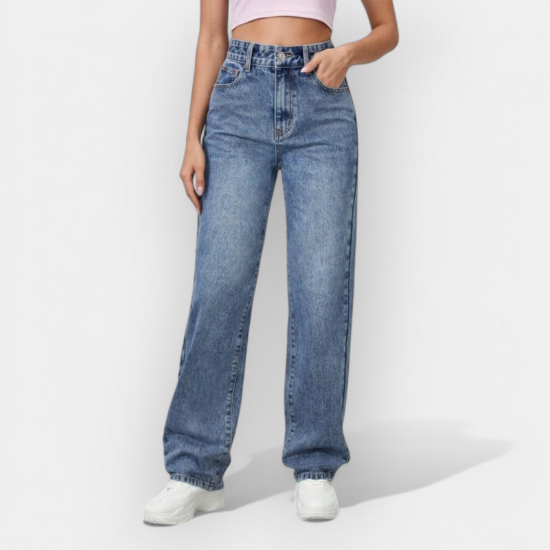 Jeans a gamba dritta