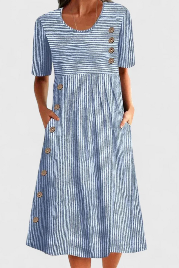 Abito midi a righe Wanda™