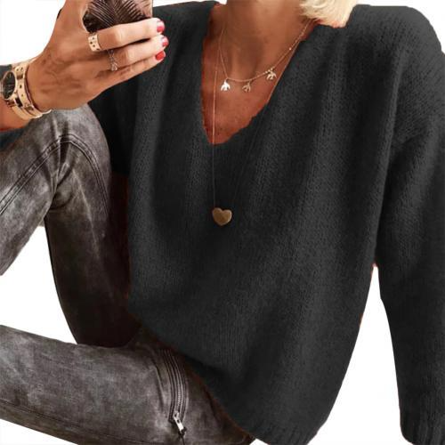 Kim - Maglione con scollo a V 