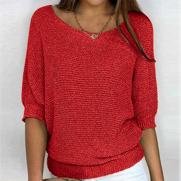 Luigia - Elegante maglione lavorato a maglia 