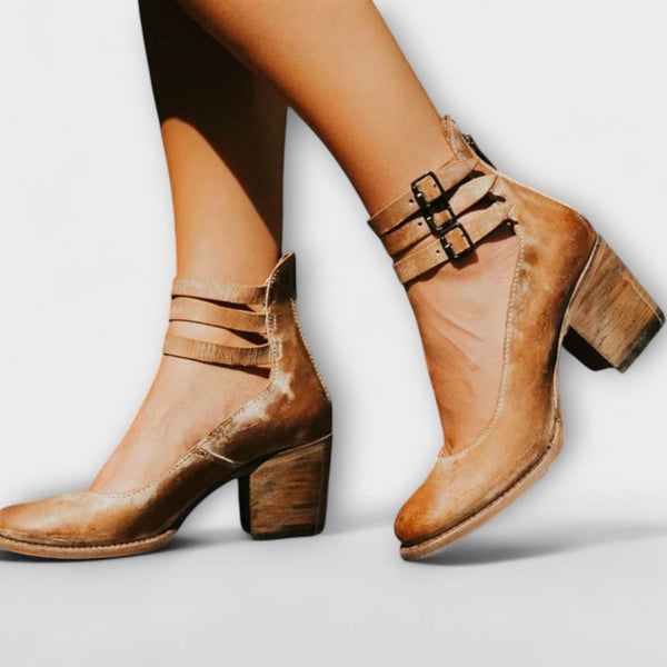 Marisa - Women's Shoes with Triple Strap