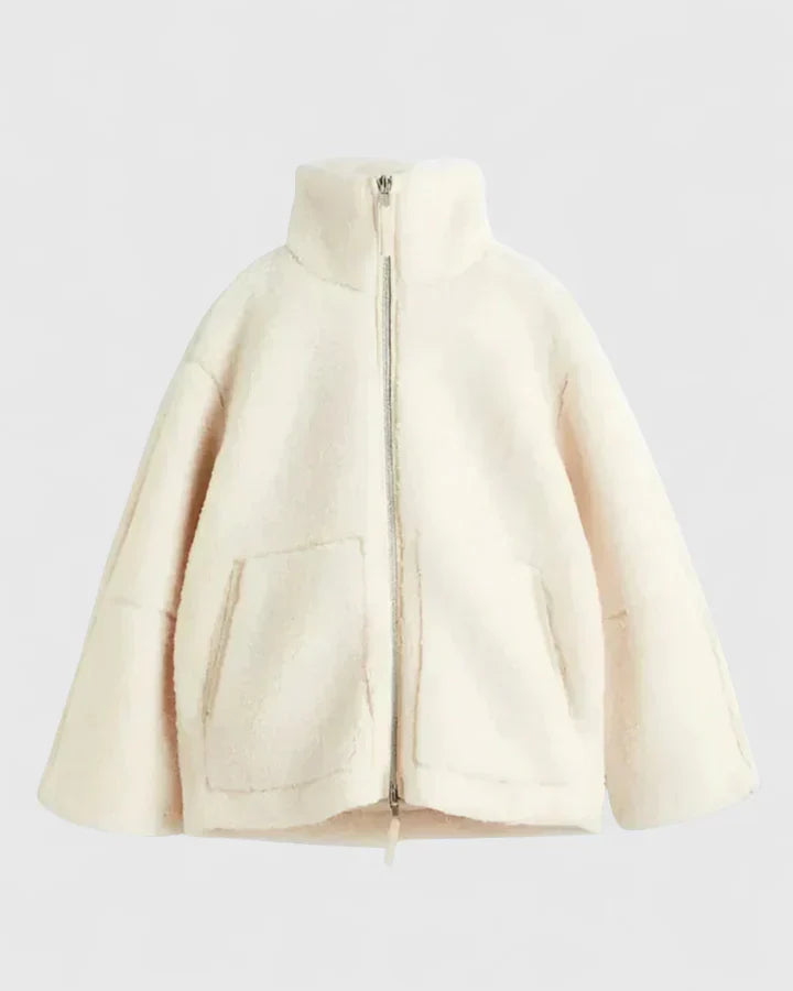 BROOKE – COZY SHERPA ZIP JACKET