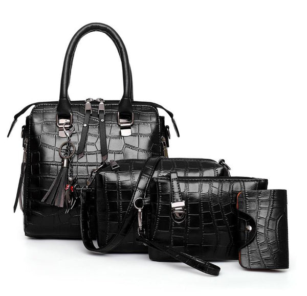 Olivia™ Classic Elegance | Set di borse moderne da 4 pezzi