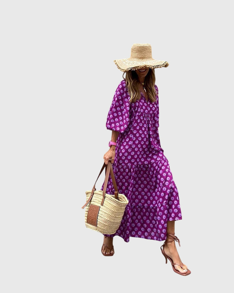 Sarah™ - Abito lungo boho