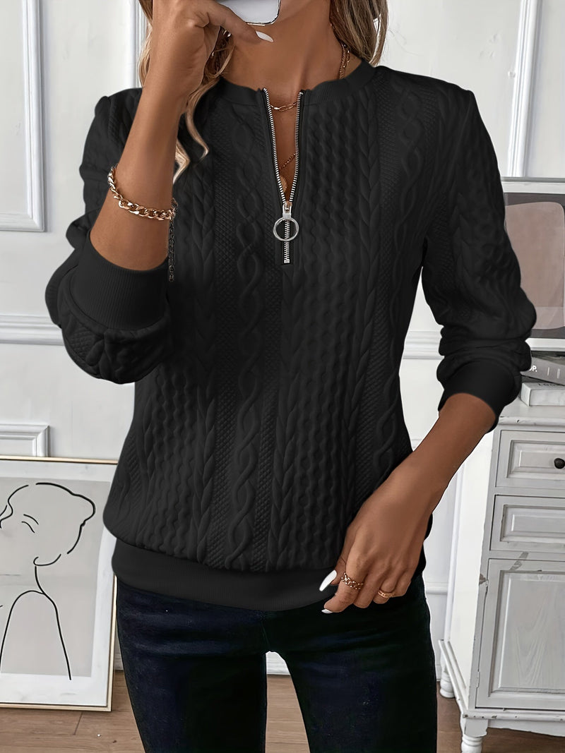 Rhea | Maglione con cerniera