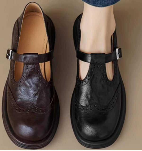Scarpe comode in pelle