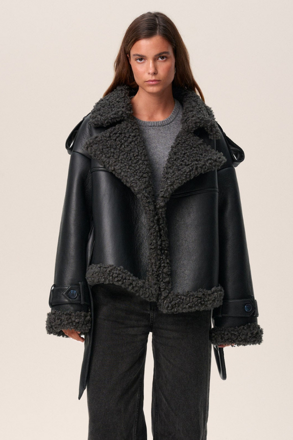 Avery – Cozy Urban Shearling-Style Jacket