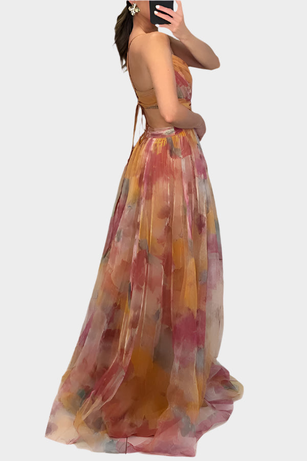 Elegante abito lungo