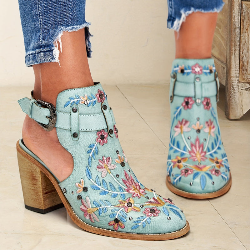 Rosine | Stivaletti vintage floreali