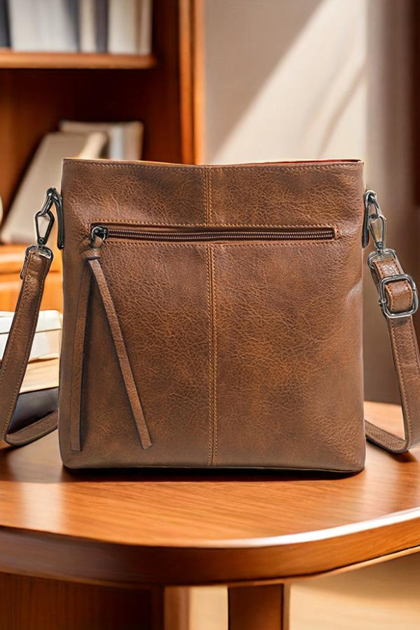 Addison™ Simple Elegance | Retro Square Crossbody Bag