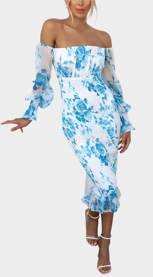 Dolce abito midi floreale