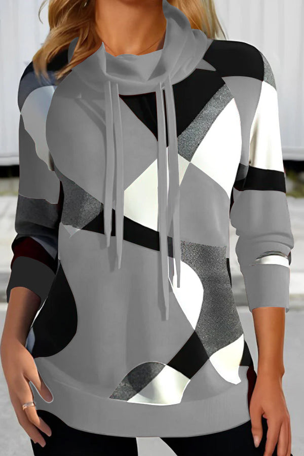 Clara - Colour Block Hoodie